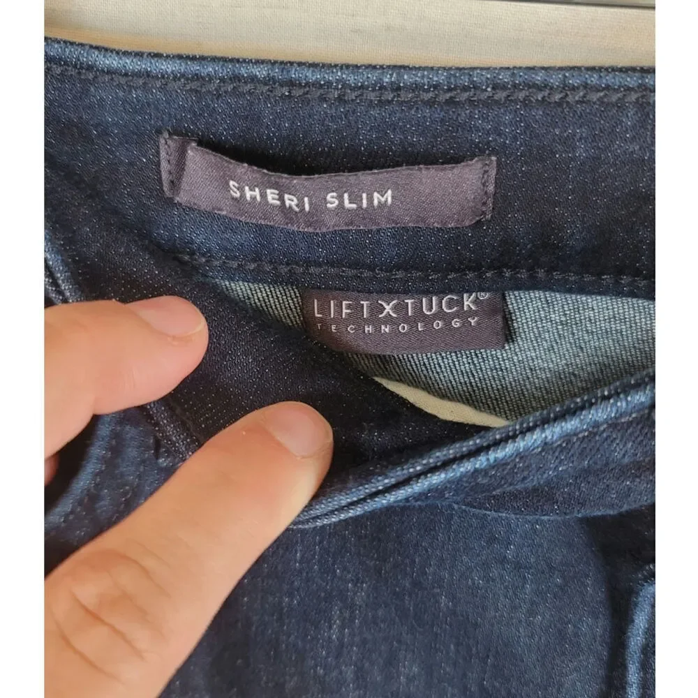 NYDJ SHERI SLIM JEANS W LIFT TUCK, SZ 12 SHORT